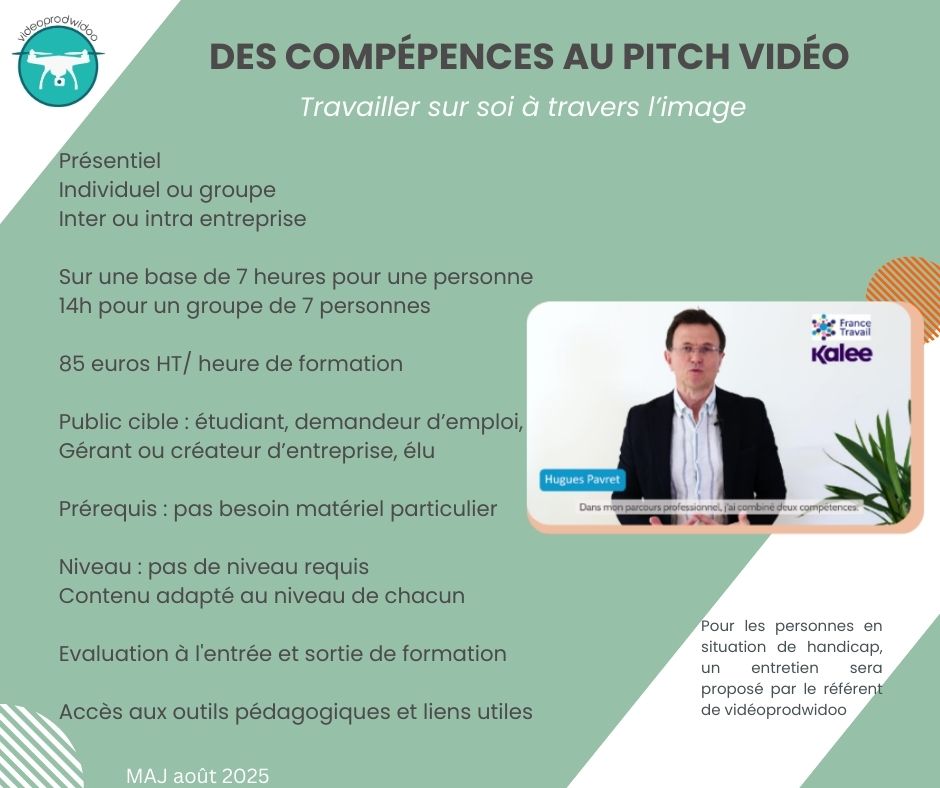 Valoriser ses compétences, son image, préparer son discours, interpréter son pitch