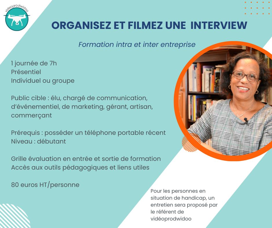 Formation organisez et filmez une interview